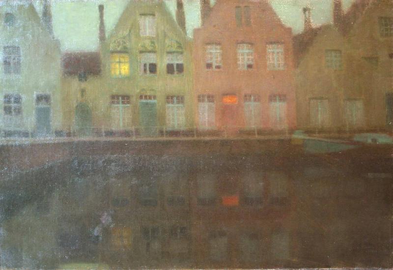 Henri Le Sidaner The Quay